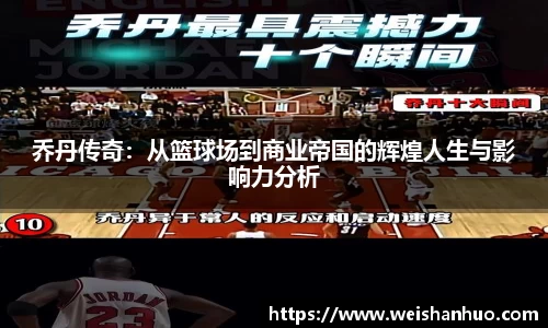 乔丹传奇：从篮球场到商业帝国的辉煌人生与影响力分析