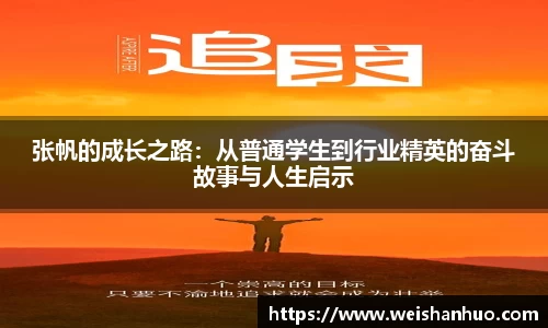 张帆的成长之路：从普通学生到行业精英的奋斗故事与人生启示